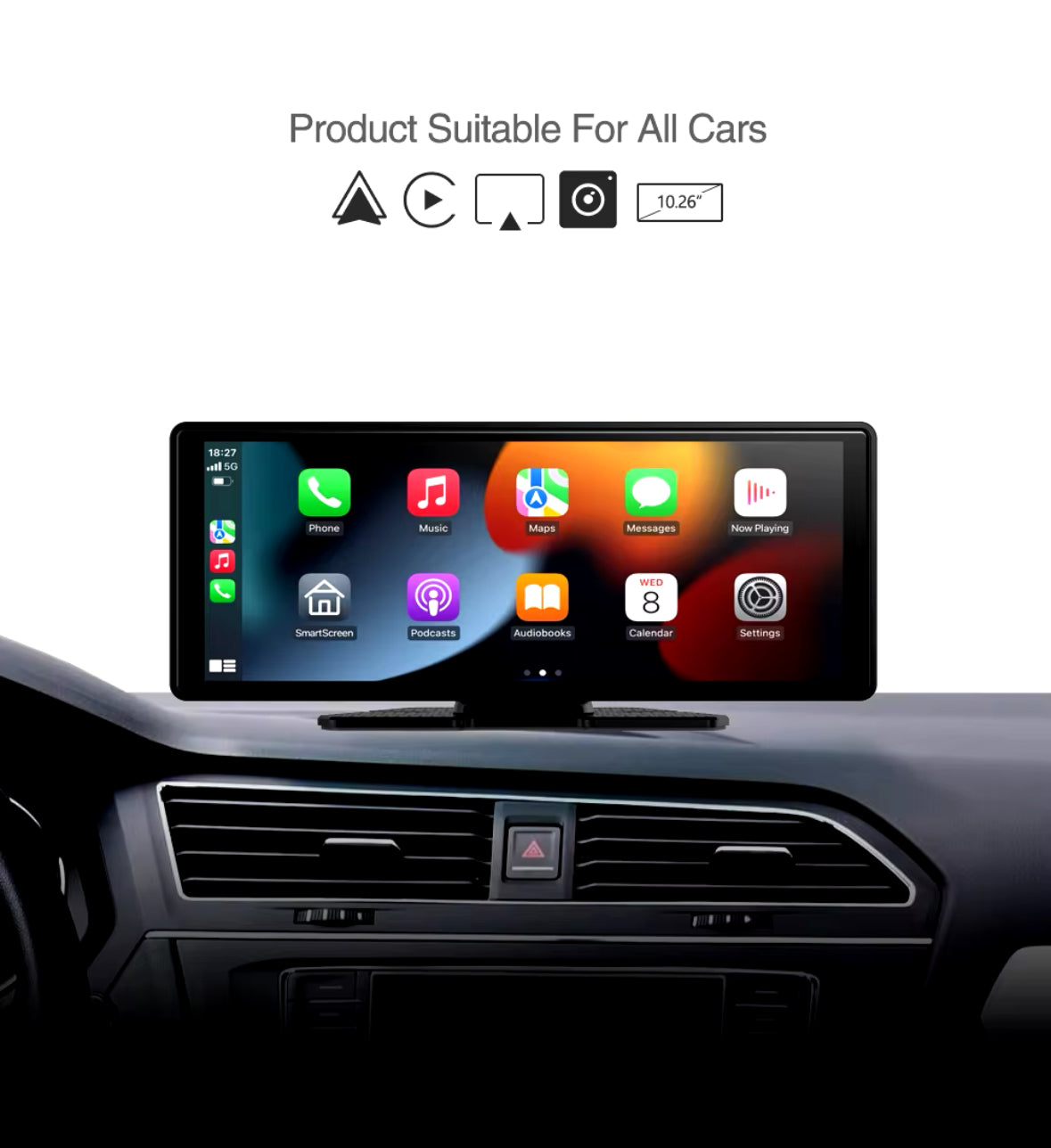 CarPlay Voiture Avec Dashcam