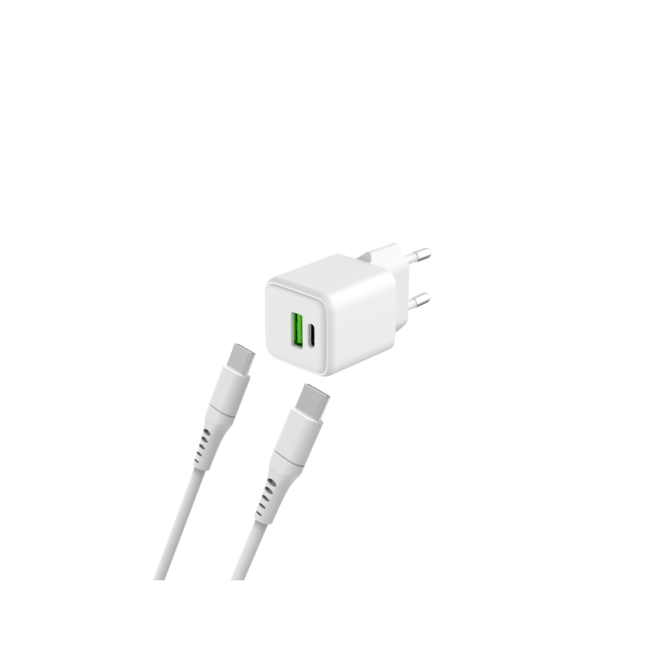 Double Chargeur Rapide Universel (Android/iPhone 15/Samsung/Xiaomi...)