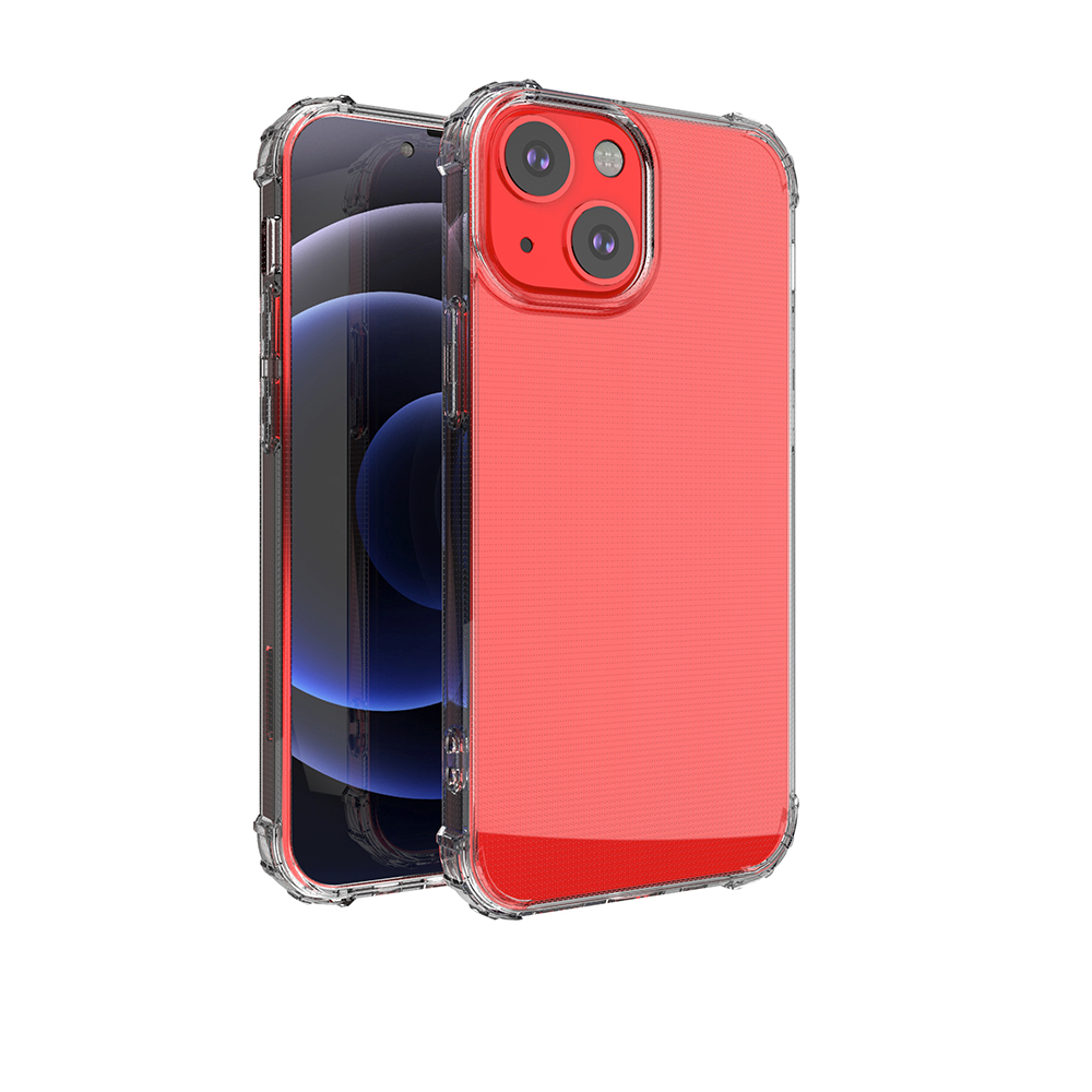 Coque TPU Transparente Noir avec coins renforcés iPhone