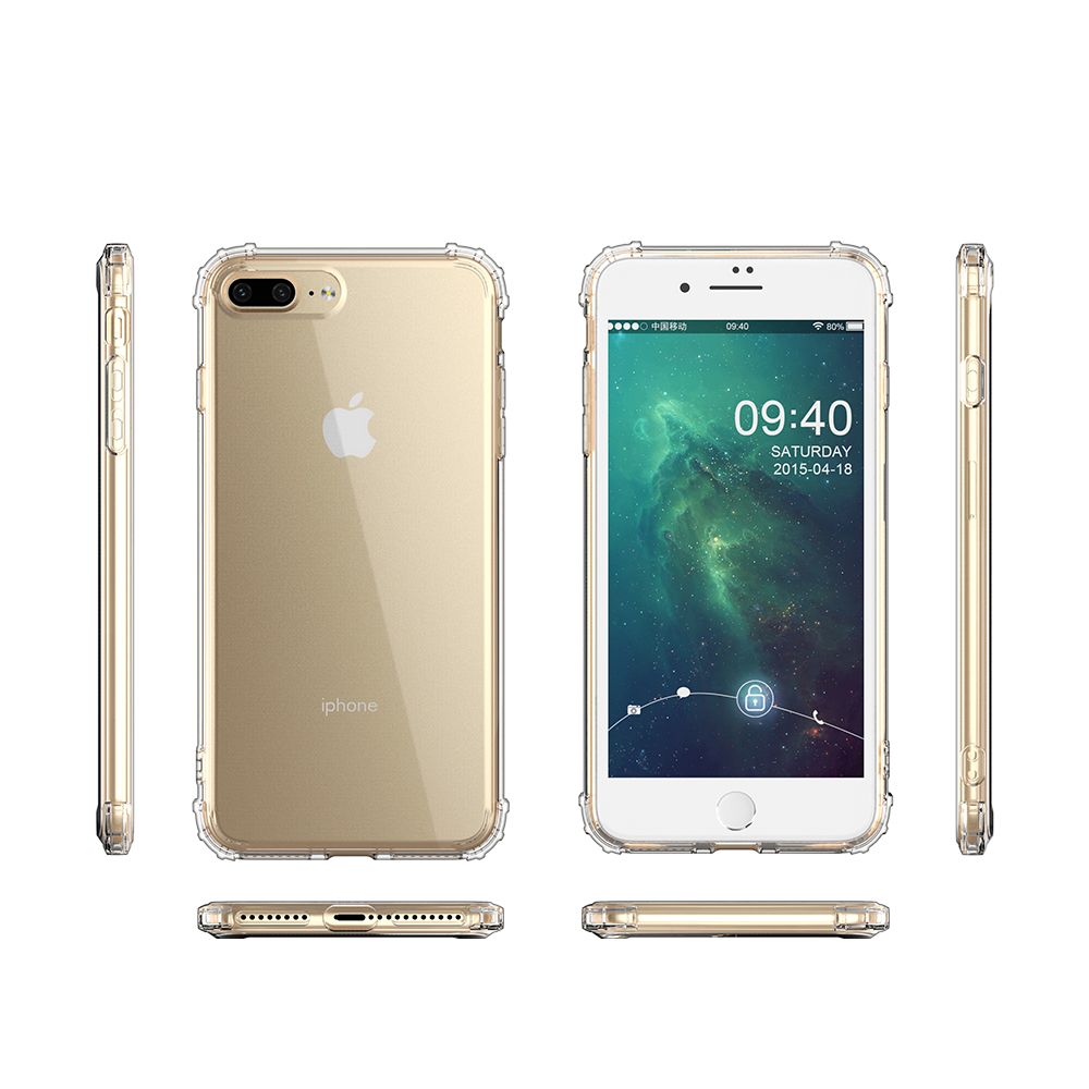 Coque iPhone en TPU avec Coins Renforcés