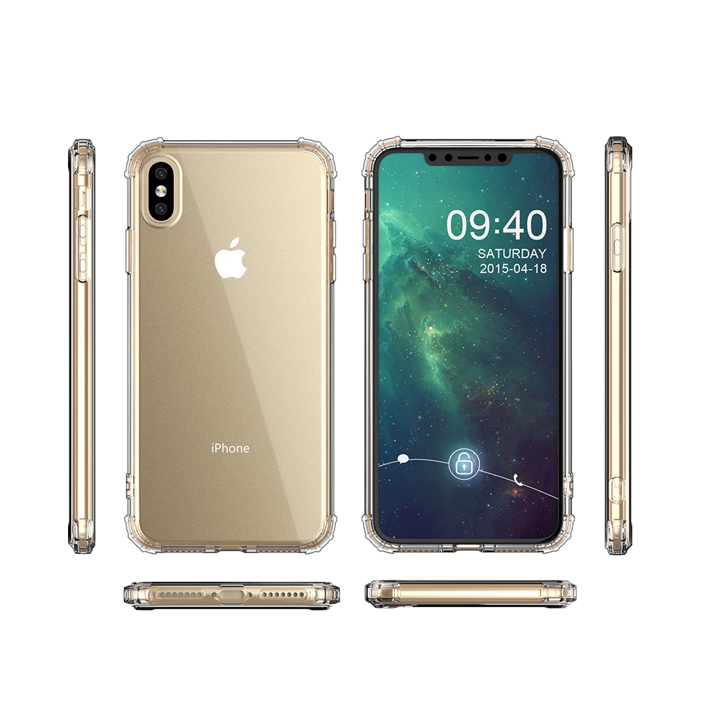 Coque iPhone en TPU avec Coins Renforcés