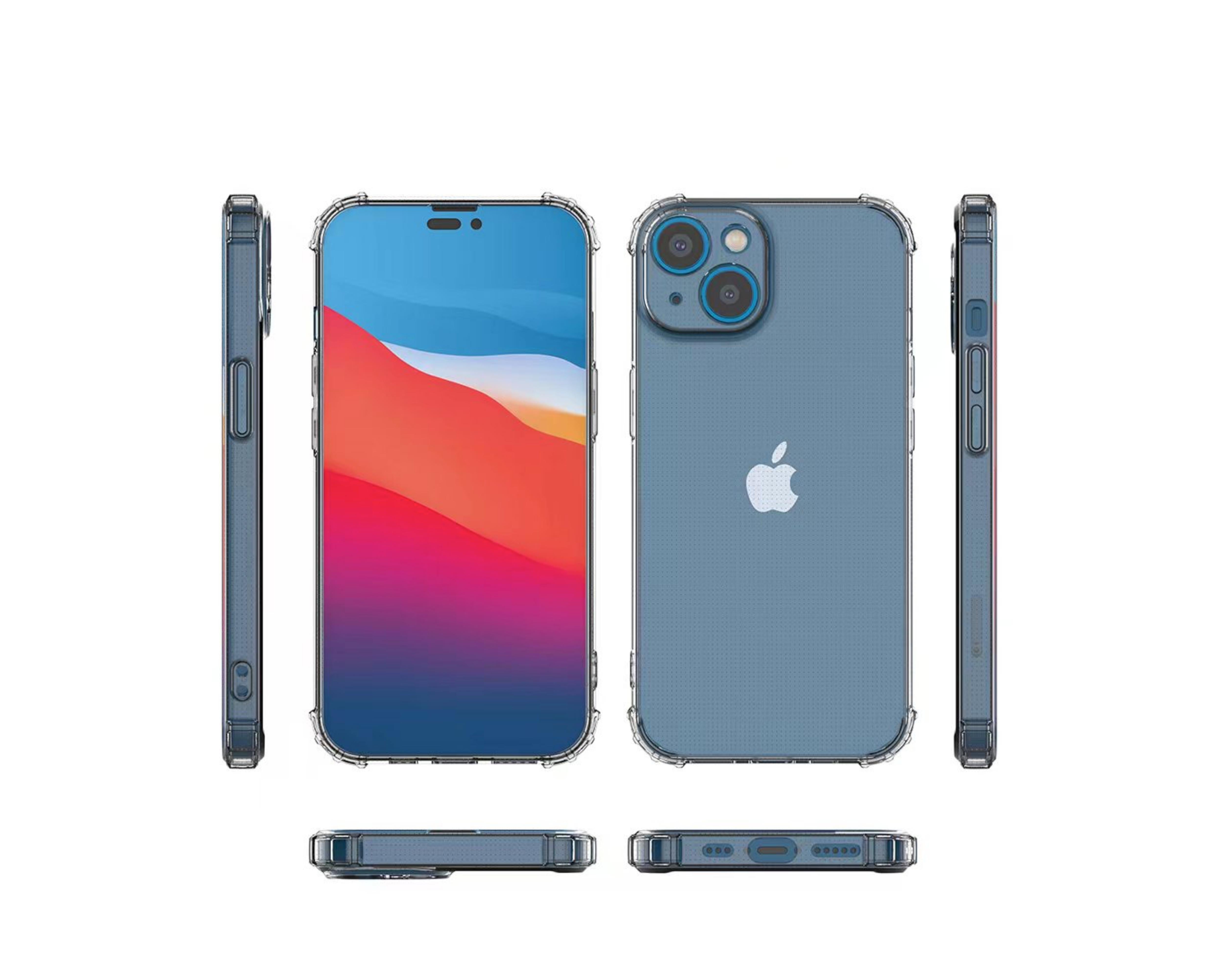 Coque iPhone en TPU avec Coins Renforcés