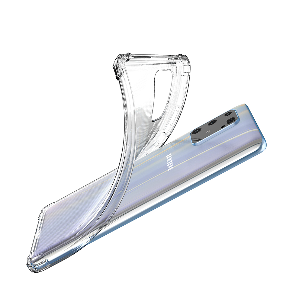 Coque TPU transparente coins renforcés Samsung