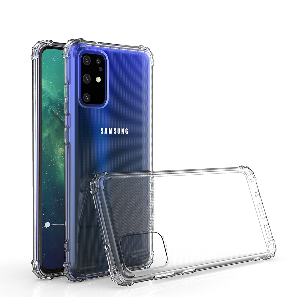 Transparente TPU-Hülle mit verstärkten Ecken Samsung