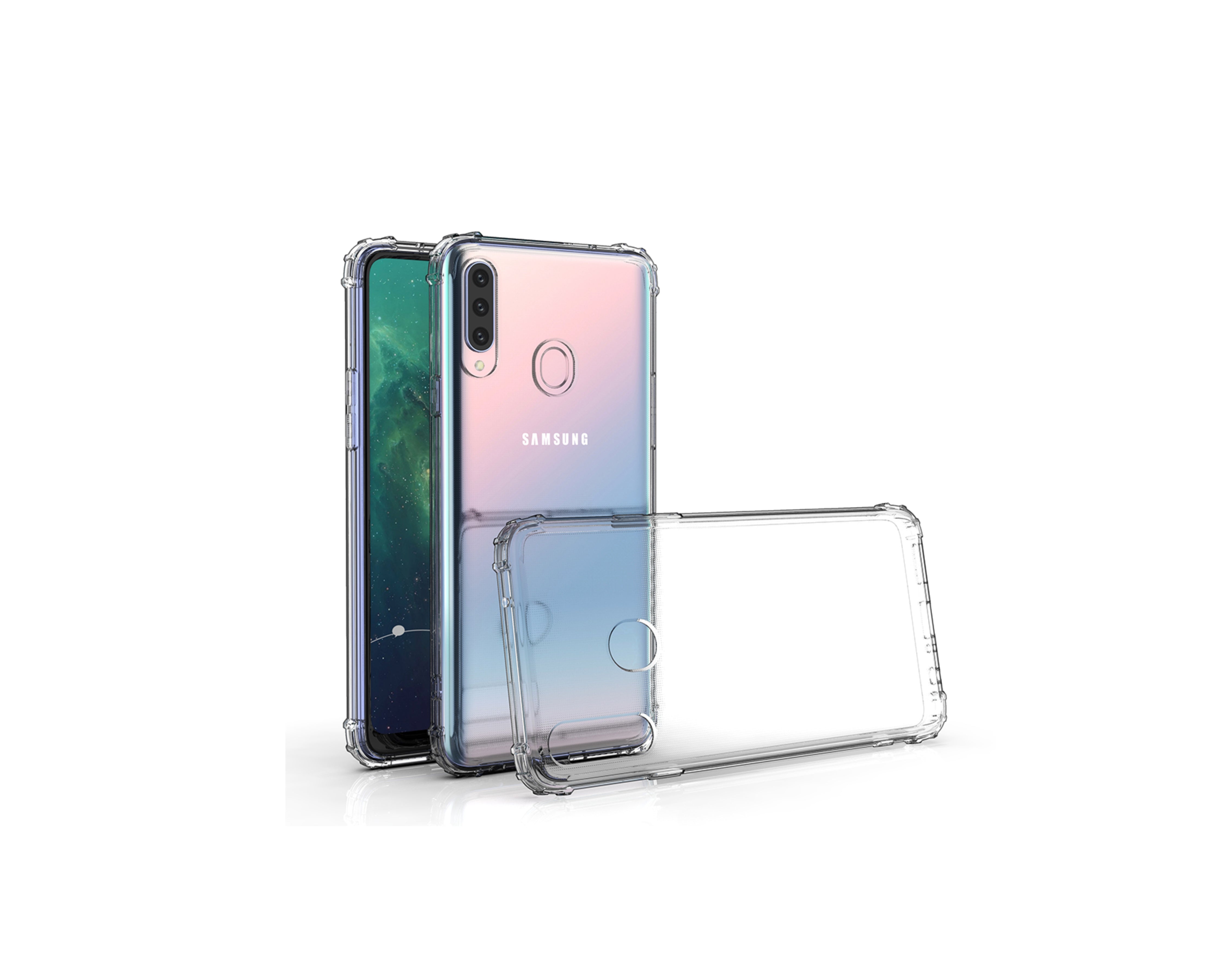 Coque TPU transparente coins renforcés Samsung