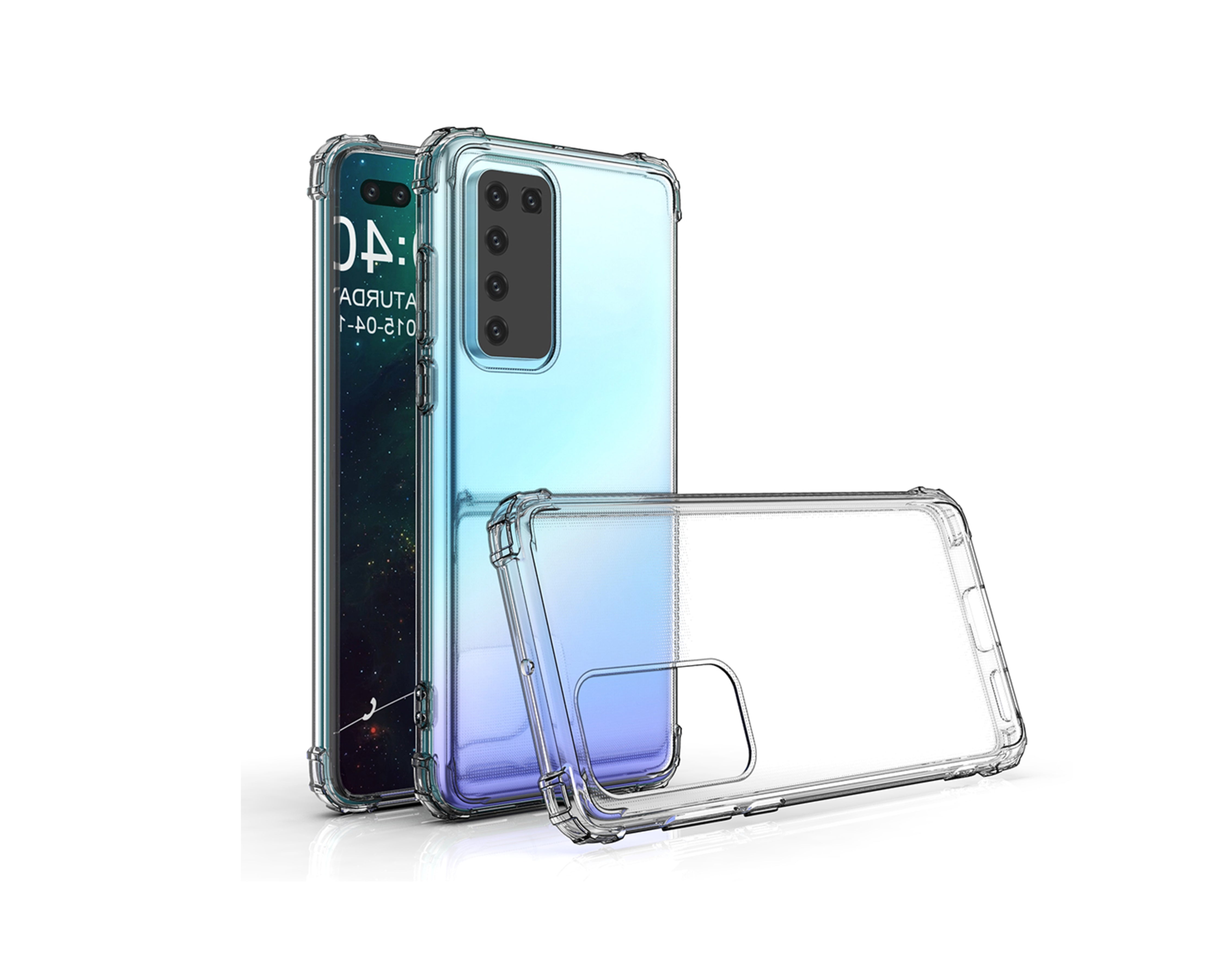 Coque TPU transparente coins renforcés Huawei