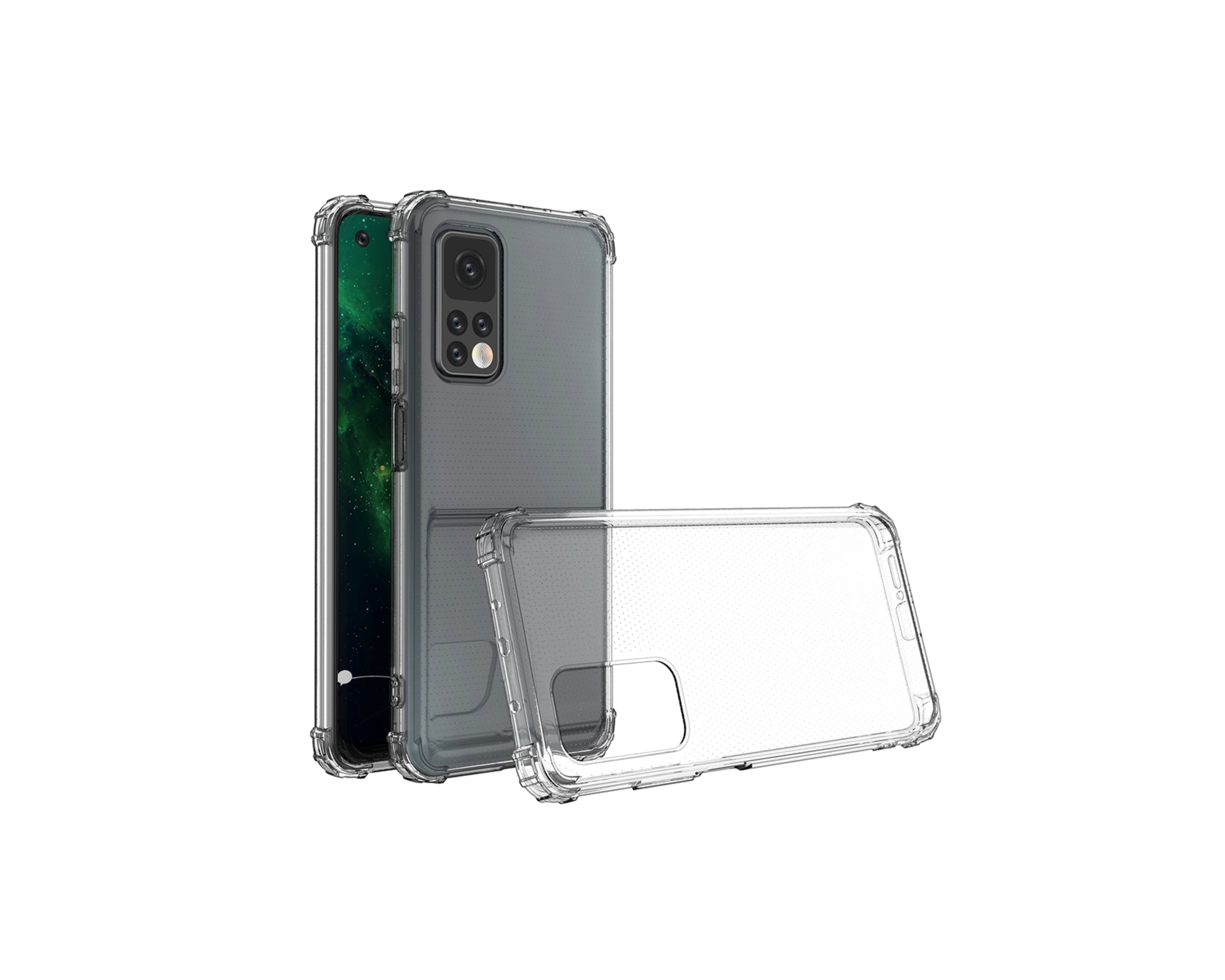 Transparent TPU case reinforced corners Xiaomi